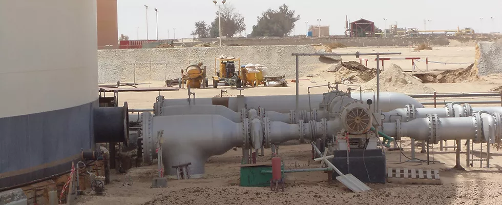 Tank at Tobrok Terminal